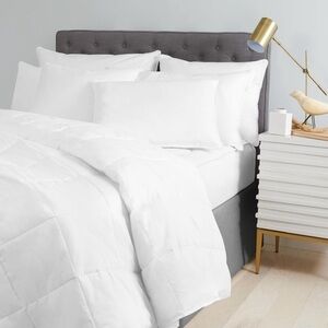 Standard Textile Innerloft All Season Washable Comforter, White, Twin/Twin XL